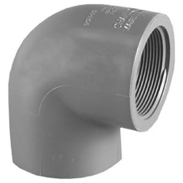 Charlotte Pipe And Foundry PVC 08301 0800HA .75 in. PVC Schedule 80 Slip x FTP Elbow 112306